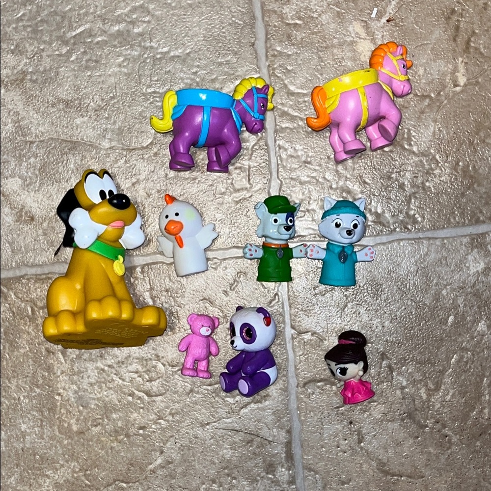 Lot of various toys